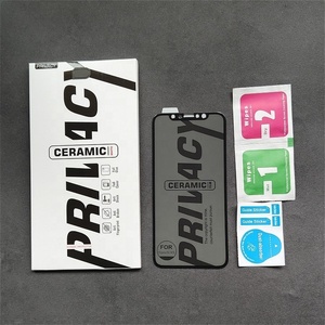 แก้วเซรามิกผิวด้านป้องกันการแอบมอง9H,กระจกมองข้างป้องกันลายนิ้วมือสำหรับ Samsung A13ฟิล์มหน้าจอกันการแอบมองสำหรับ Vivo <span class=keywords><strong>Y71</strong></span> Super Glass - Product Image 2