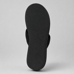 Infradito con Zeppa Nera Personalizzabile con Logo OEM, Etichetta Privata, Fai da Te, con Suola Spessa, Comode e Casual - Product Image 3