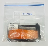 Sac de conservation alimentaire en plastique LDPE transparent, écologique, recyclable, imprimé en héliogravure, compatible micro-ondes, avec fermeture éclair, étanche et préservant la fraîcheur