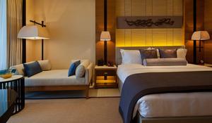 निर्माण हिनान होटल हैनान होटल बेडरूम फर्नीचर चीनी होटल फर्नीचर निर्माता लकड़ी बिस्तर सेट - Product Image 6