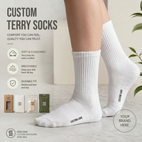 Chaussettes de sport athlétiques personnalisées avec logo, respirantes, marque privée, OEM, ODM, fabricant en gros