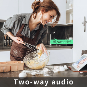 Berceau intelligent pour bébé avec moniteur pour bébé sans fil Vidde Caméra audio certifiée CE Rohs Fonction de vision nocturne - Product Image 3