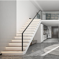 Bande lumineuse LED intelligente 12V Zeal Lighting pour escalier, en aluminium, avec détecteur de mouvement, éclairage de marches d'escalier