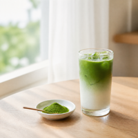 Poudre de Matcha Bio Premium Fraîche Verte pour Latte Glacé, Boissons Froides, Smoothies, Pâtisseries – Certifiée USDA et UE – Vente en Gros AAAAAA