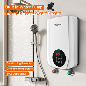 Calentador de Agua Eléctrico de Alta Eficiencia con Bomba de Agua, Elemento de Cobre Rojo Anlabeier y Diseño de Fácil Operación - Product Image 5