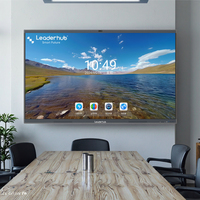 Auto Showcase Pro 75 pouces 4K Smart Board Parfait pour les grands concessionnaires automobiles, les démonstrations techniques de véhicules