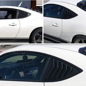 For Toyota GT86 Subaru BRZ Car Side Rear <b>Window</b> Louver Shutter <b>Cover</b> For Toyota GT86 Subaru BRZ 2013-2018 Car Accessories - Product Image 3