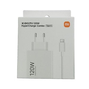 <span class=keywords><strong>Cargador</strong></span> Xiaomi Mi de 120W de Gran Venta en la UE con Juego de Cables, Adaptador Rápido USB <span class=keywords><strong>Tipo</strong></span> <span class=keywords><strong>C</strong></span> Portátil de Viaje <span class=keywords><strong>para</strong></span> Teléfono Celular <span class=keywords><strong>Android</strong></span> - Product Image 1
