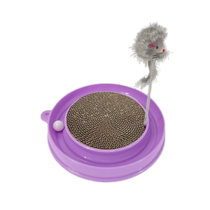 Tùy chỉnh mèo tương tác Turbo xước đồ chơI mèo gãi tấm với bóng - Product Image 5