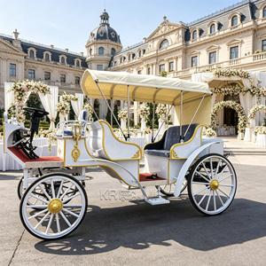Carruaje Clásico de Lujo para Bodas, Carruaje Paseador Eléctrico para Eventos y Atracciones Turísticas, Alquiler de Carruajes para Desfiles - Product Image 1