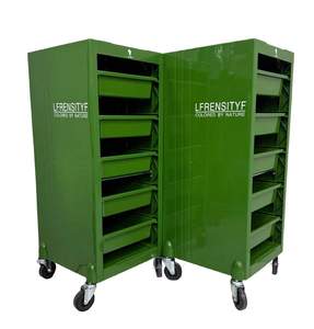 Chariot de coiffure professionnel multifonctionnel pour la coupe, le coiffage et la coloration des cheveux - Product Image 3