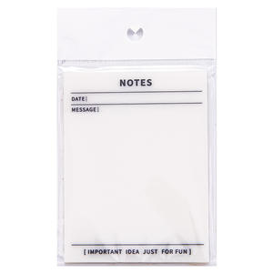 Bloc de Notas Transparente Personalizado, Juego de Notas Adhesivas de PET, Bloc de Notas para Planificador - Product Image 1