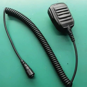 Microphone portable Vtg Vh6810 avec câble spiralé pour communication radio automobile - Product Image 2