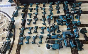 20V nền tảng bàn chải tác động điều khiển 10mm chống trượt Chuck tương thích khoan/cờ lê pin 1h sạc nhanh tùy biến hỗ trợ - Product Image 5