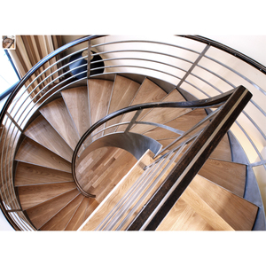 <span class=keywords><strong>Escalier</strong></span> courbé en acier à cadre en acier, style balai, avec poutre en acier au carbone, gain de place, fournisseur Foshan 2026 - Product Image 4