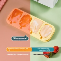 Internet célèbre ménage Silicone crème glacée moule de qualité alimentaire Popsicle moule pour enfants pour maison Popsicles crème glacée outil