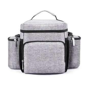 Lancheira isolada multiuso, bolsa de ombro cooler para viagem de praia, piquenique, uso ao ar livre e família