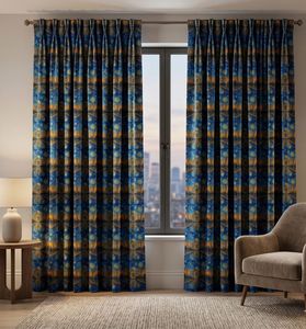 Premium Starry Night Art Curtain Velvet Or Blackout Decorative <b>Window</b> Each Panel for Living Room Bedroom Gallery Hotel Modern - Product Image 4