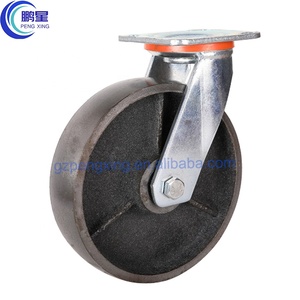 Rueda Giratoria de Hierro Fundido Vintage Pengxing con Capacidad de Carga de 280 kg por Rueda, Ruedas de 100 mm para Carrito de Comida - Product Image 4