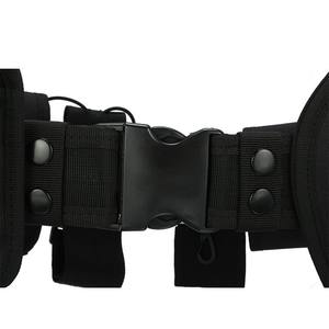 Lupu เข็มขัดสีดำหัวเข็มขัดยุทธวิธีรักษาความปลอดภัยกลางแจ้งแบบทนทานผ้าอ๊อกฟอร์ดหรูหราออกแบบได้ตามต้องการ - Product Image 5