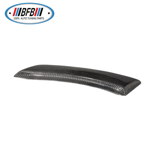 2 pièces de garnitures de panneaux de ventilation latéraux arrière en fibre de carbone pour <span class=keywords><strong>Mustang</strong></span> 2015+ Garnitures extérieures - Product Image 4