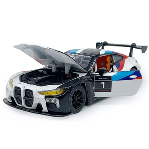 Modelo a Escala de Metal del BMW M4 GT3 Edición CCA Racing, 1:24, Altamente Detallado, Auto Deportivo Coleccionable - Product Image 4