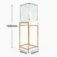 Yiree Store Fixture Fabricant Meilleur Designer Diamant Cas Métal Or Petite Bijouterie Design 3d Intérieur