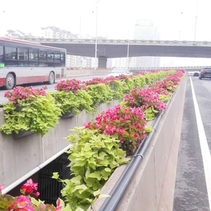 Pot de planteur en plastique pour <span class=keywords><strong>balcon</strong></span>, grand boîte pour l'extérieur et l'intérieur, vente en gros et - Product Image 4