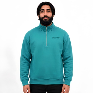 Sudadera de Forro Polar Personalizada con Cierre de Cremallera, Sudadera Lavada, Sudadera al por Mayor para Minoristas de Ropa en EE. UU. - Product Image 1