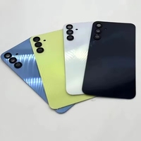 Pour Samsung Galaxy A15 SM-A155F, coque arrière en verre pour batterie, avec ou sans adhésif pour objectif de caméra
