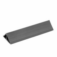 Profilé de chanfrein en PVC à tube triangulaire HDPE