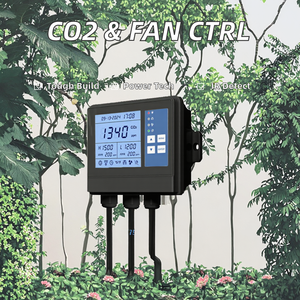 Analyseurs de gaz de chambre de croissance hydroponique contrôlés par WiFi Ventilateur d'extraction de serre et régulateur de CO2 pour un climat optimal de la salle de culture - Product Image 5