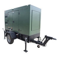 Groupe électrogène diesel silencieux portable à prix abordable 10kw 30kw 50kw 60kw 80kw 100kw 20kva 25kva 30kva