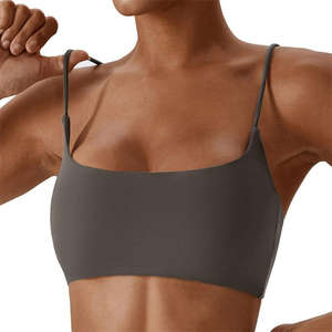 Wholesale High Impact <b>Women</b> Workout Yoga Bra U Neck Soft <b>Compression</b> Lightweight Custom Sports Bra <b>Top</b> - Product Image 6