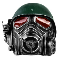 Casco de Cosplay de New Vegas, Réplica de Lujo para Coleccionistas, Edición de Exhibición, Artesanía en Resina, Venta al Por Mayor