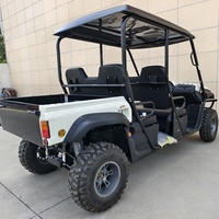 UTV Électrique Adulte 4x4 4 Places Homologué CEE, Transmission Automatique, Quad avec Porte-Bagages – Offre Exceptionnelle