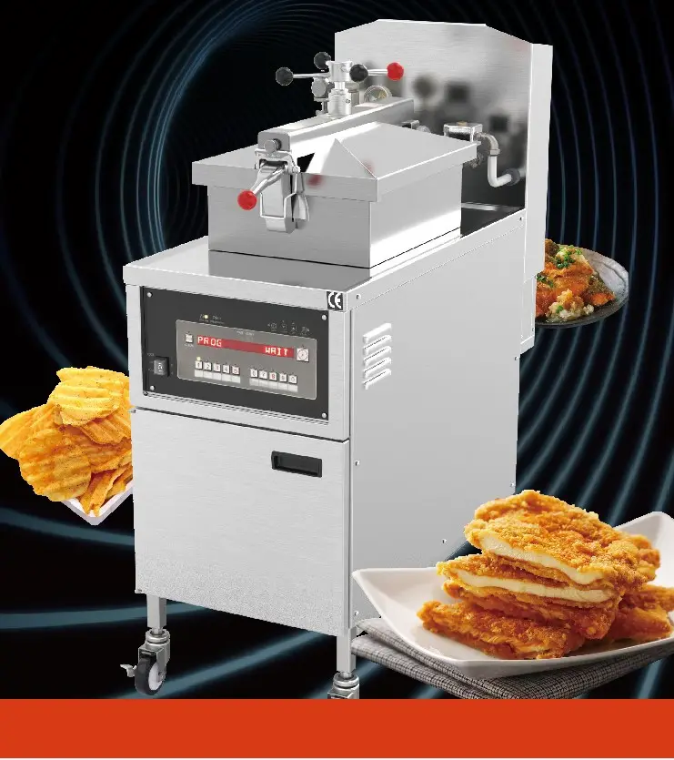 Pfe-800 Cnix Henny Penny Stijl Commerciële Druk Commerciële Kip Friteuse/Chips Friteuse Machine