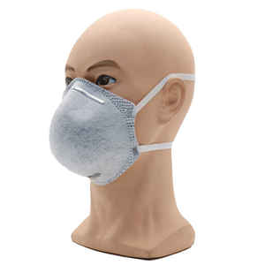 Máscara de filtro de carbón activado 3QN95 para protección contra humo y olor Protección resistente para operaciones de molienda minera - Product Image 2
