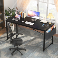 Escritorio de Computadora Moderno y Resistente para Oficina, Portátil, de MDF y Metal, con Almacenamiento para Sala de Estar, Ecológico, Multifuncional, para Juegos y Escritura