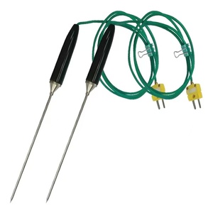 Sonda de temperatura con punta de aguja impermeable PT100 PT1000, sensor de resistencia de platino de inserción para carne, suelo y frutas - Product Image 3