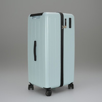 Valise intelligente légère, élégante et durable Hinomoto de luxe avec 4 roues silencieuses à frein, grande capacité 158 cm, en polycarbonate, avec serrure TSA
