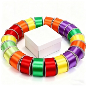 Bán Buôn Ruy Băng 100 Yards/Cuộn Đôi 38Mm 4Cm 1 1/2 Inch 1.5Inch Rộng DIY Thủ Công Vĩnh Cửu Rose Hoa Satin Ribbon - Product Image 6