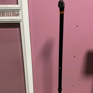 Bâton de marche télescopique en alliage d'aluminium Mu Yang, antidérapant, pour personnes âgées et handicapées - Product Image 1