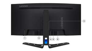 Moniteur de jeu <span class=keywords><strong>Lenovo</strong></span> Legion R27qc-30 <span class=keywords><strong>27</strong></span> <span class=keywords><strong>pouces</strong></span> VA incurvé QHD 180 Hz - Product Image 2