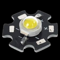 Meilleur Prix 700mA 180lm 500-505nm 510-515nm 520-525nm 540-550nm 550-560nm Dissipateur de Chaleur Haute Puissance 3w Diode LED Verte avec Star PCB