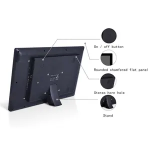 13.3"15.6"18.5"21.5"24"27" Wall Mount Capacitive Industrial Touch Display nfc Tablet linux Android poe Touch Screen Monitor