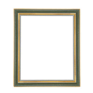 Cornice Vintage Verde Oro in Polistirolo da 31mm di Larghezza, 23mm di Spessore, con Scanalatura da 9mm <span class=keywords><strong>per</strong></span> Dipinti su Tela 091-1191B - Product Image 1