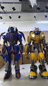 Tenues de performance super-héros Captain America et Bumblebee pour adultes, costumes de cosplay et de film <span class=keywords><strong>Spiderman</strong></span> pour Halloween, tenues d'anime unisexes - Product Image 5
