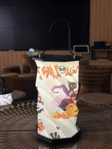 <span class=keywords><strong>Idee</strong></span> personalizzate di nuovo prodotto 2025 tavolo pieghevole lampada di carta illuminazione lanterna camera da letto luce notturna Souvenir <span class=keywords><strong>regalo</strong></span> di Halloween - Product Image 4