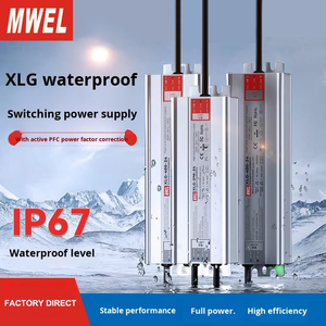 IP67กันน้ำอุตสาหกรรมไดรเวอร์ <span class=keywords><strong>LED</strong></span> 110V <span class=keywords><strong>220V</strong></span> ถึง12V 24V 36V 48V แหล่งจ่ายไฟสลับสำหรับแสงกลางแจ้ง - Product Image 1